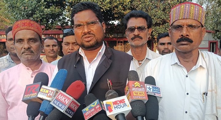 नवागढ़ नव नियुक्त सीईओ का स्वागत एवं परिचय सम्मेलन का हुआ आयोजन