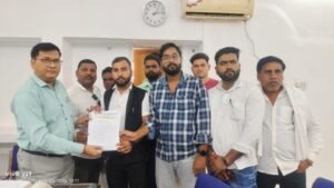 भीम रेजिमेंट ने जनहित के मुद्दों को लेकर कलेक्टर को सौंपा ज्ञापन