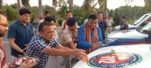 जांजगीर-चांपा पुलिस को मिले 10 नए डायल 112 एवं हाईवे पेट्रोलिंग वाहन