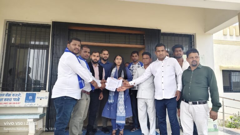 जिला जेल रायगढ़ में विचाराधीन बंदी संजय बघेल की संदिग्ध मृत्यु पर भीम रेजिमेंट ने एसडीएम कोई सौपा ज्ञापन