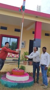 विजन पैरामेडिकल नवागढ़ मे मनाई गई स्वतंत्रता दिवस